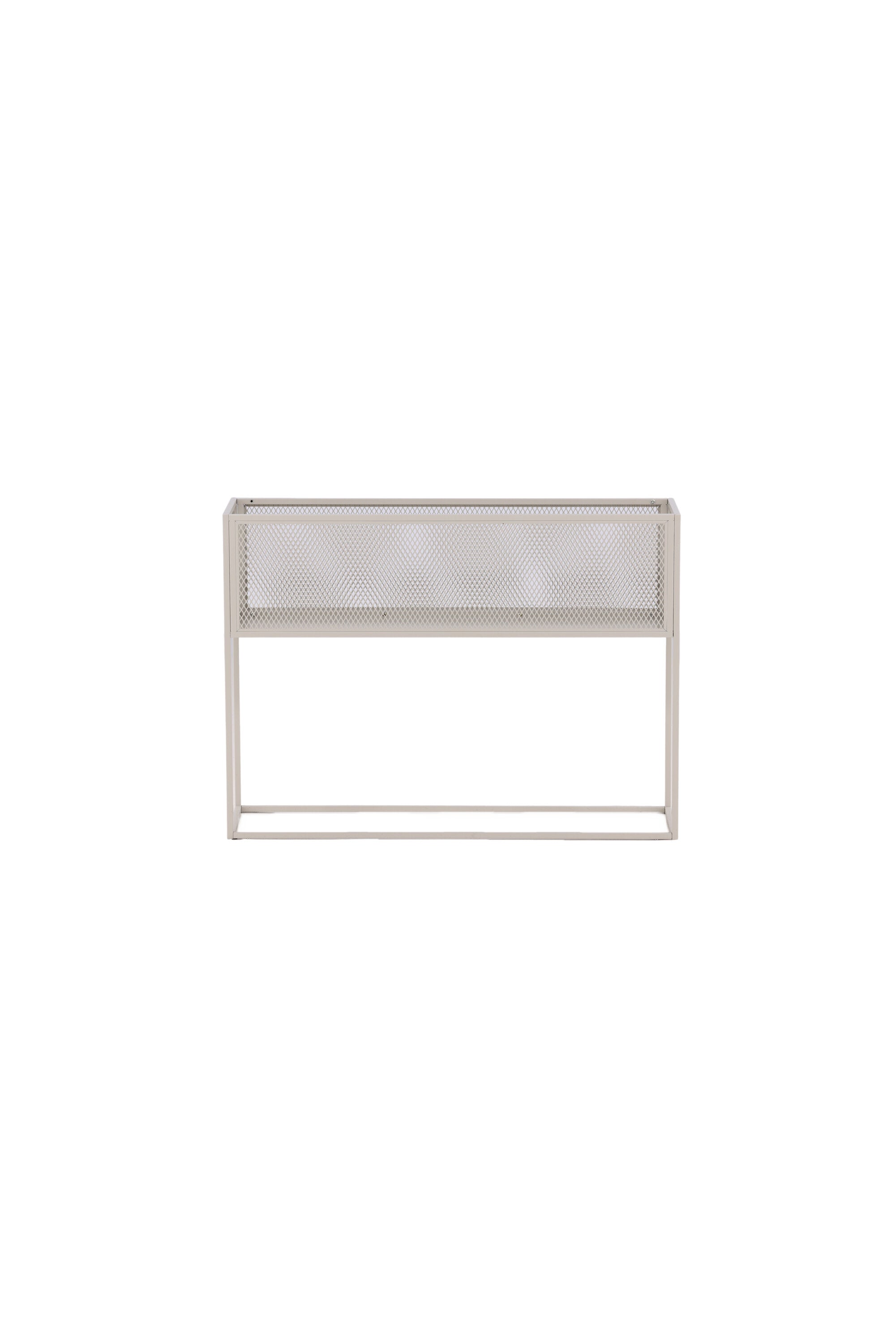 Netz Blumenregal in Beige präsentiert im Onlineshop von KAQTU Design AG. Standregal ist von Venture Home
