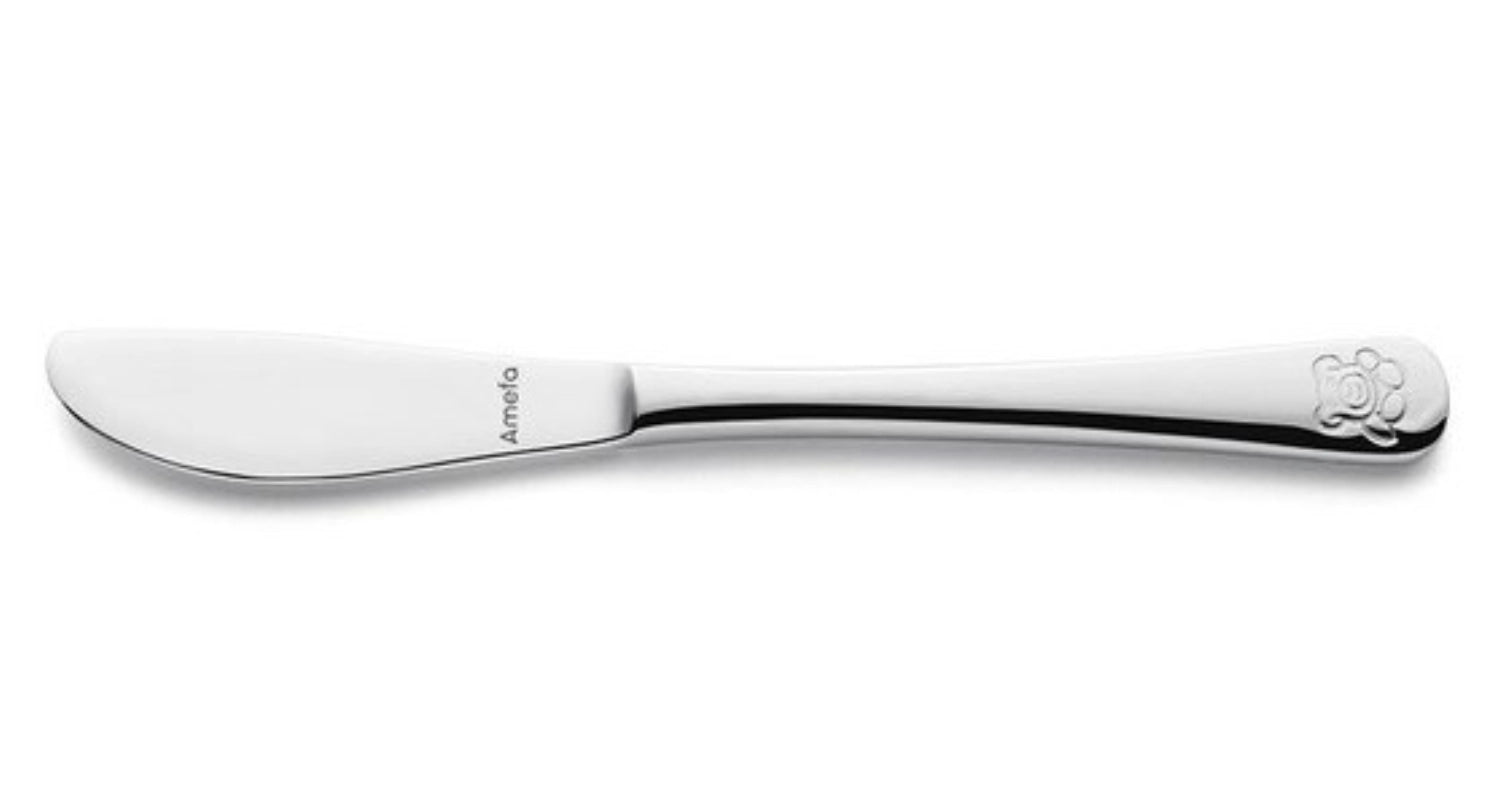 Teddy Bear Kindermesser rfr., hochglänzend