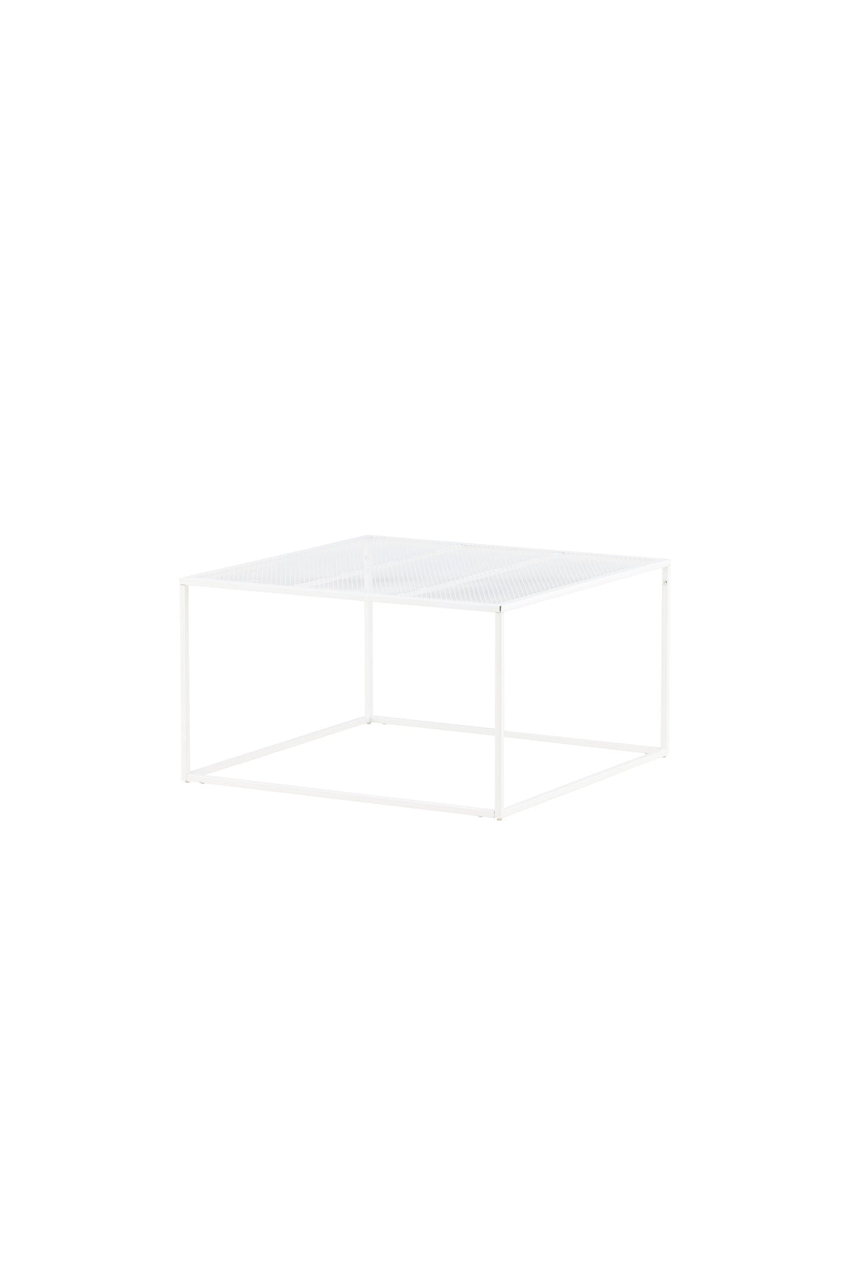 Netz Coffee Tisch in Weiss präsentiert im Onlineshop von KAQTU Design AG. Beistelltisch ist von Venture Home