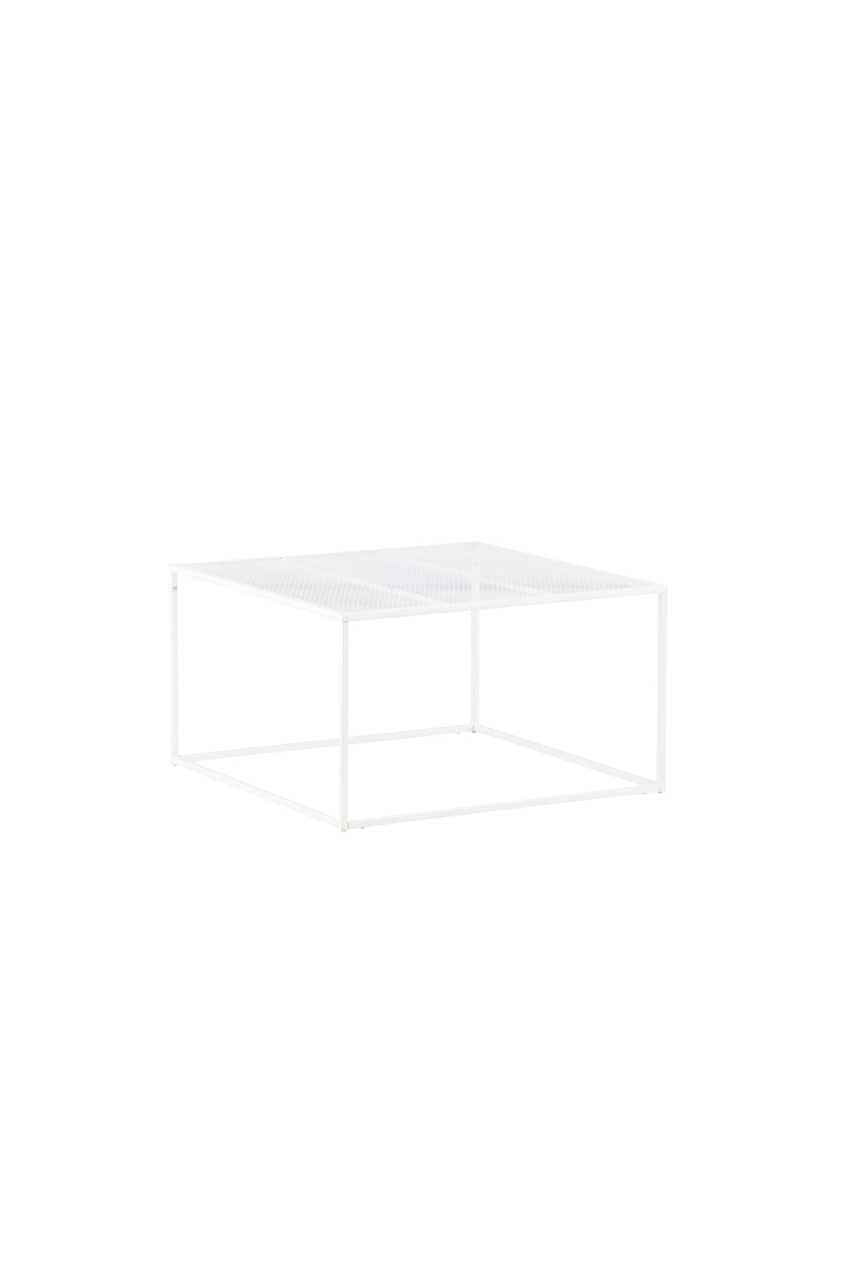 Netz Coffee Tisch in Weiss präsentiert im Onlineshop von KAQTU Design AG. Beistelltisch ist von Venture Home