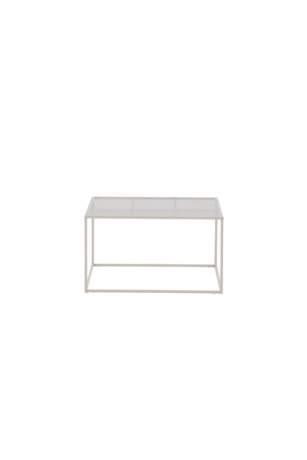 Netz Coffee Tisch in Beige präsentiert im Onlineshop von KAQTU Design AG. Beistelltisch ist von Venture Home