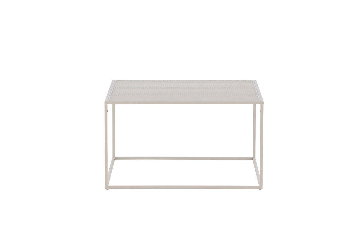 Netz Coffee Tisch in Beige präsentiert im Onlineshop von KAQTU Design AG. Beistelltisch ist von Venture Home