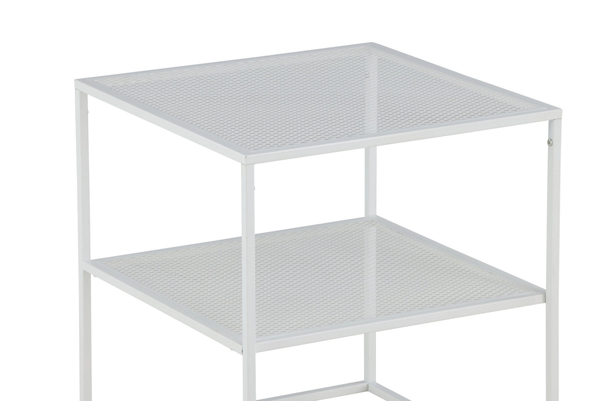 Netz Beistelltisch in Weiss präsentiert im Onlineshop von KAQTU Design AG. Beistelltisch ist von Venture Home