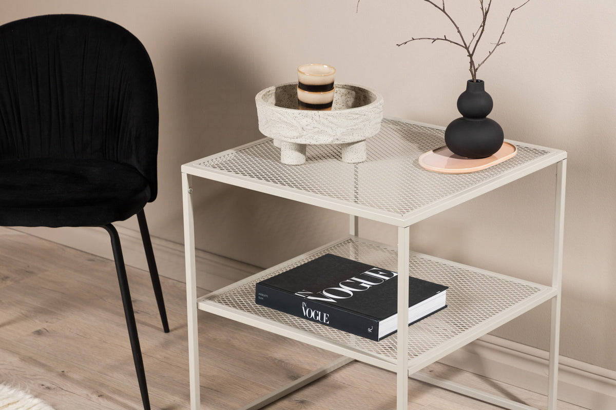 Netz Beistelltisch in Beige präsentiert im Onlineshop von KAQTU Design AG. Beistelltisch ist von Venture Home