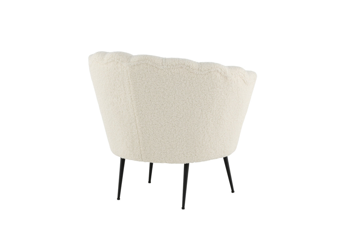 Calais Sessel in Weiss präsentiert im Onlineshop von KAQTU Design AG. Sessel mit Armlehnen ist von Venture Home