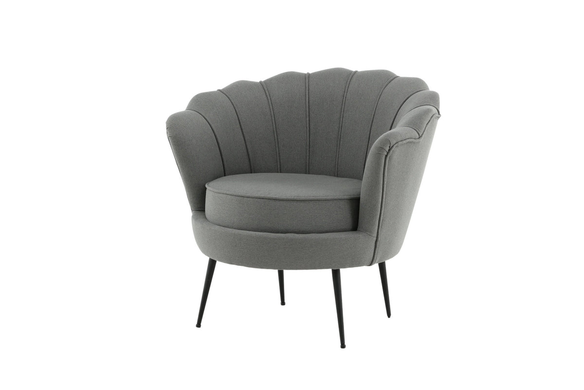Calais Sessel in Grau präsentiert im Onlineshop von KAQTU Design AG. Sessel mit Armlehnen ist von Venture Home