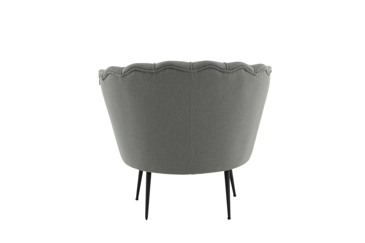 Calais Sessel in Grau präsentiert im Onlineshop von KAQTU Design AG. Sessel mit Armlehnen ist von Venture Home