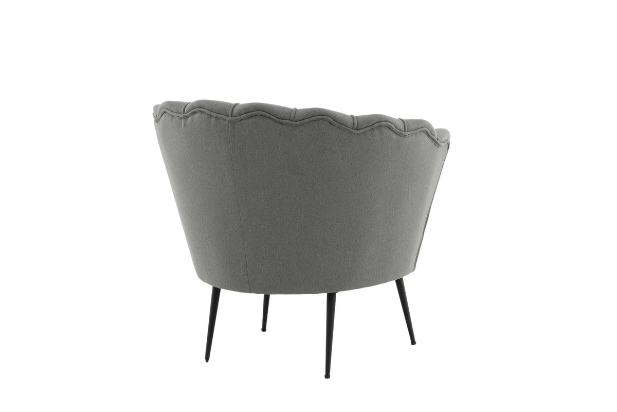 Calais Sessel in Grau präsentiert im Onlineshop von KAQTU Design AG. Sessel mit Armlehnen ist von Venture Home