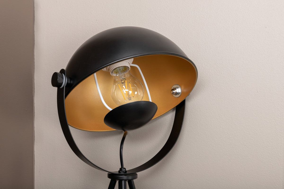 Search Tischleuchte in Schwarz präsentiert im Onlineshop von KAQTU Design AG. Tischleuchte ist von Venture Home