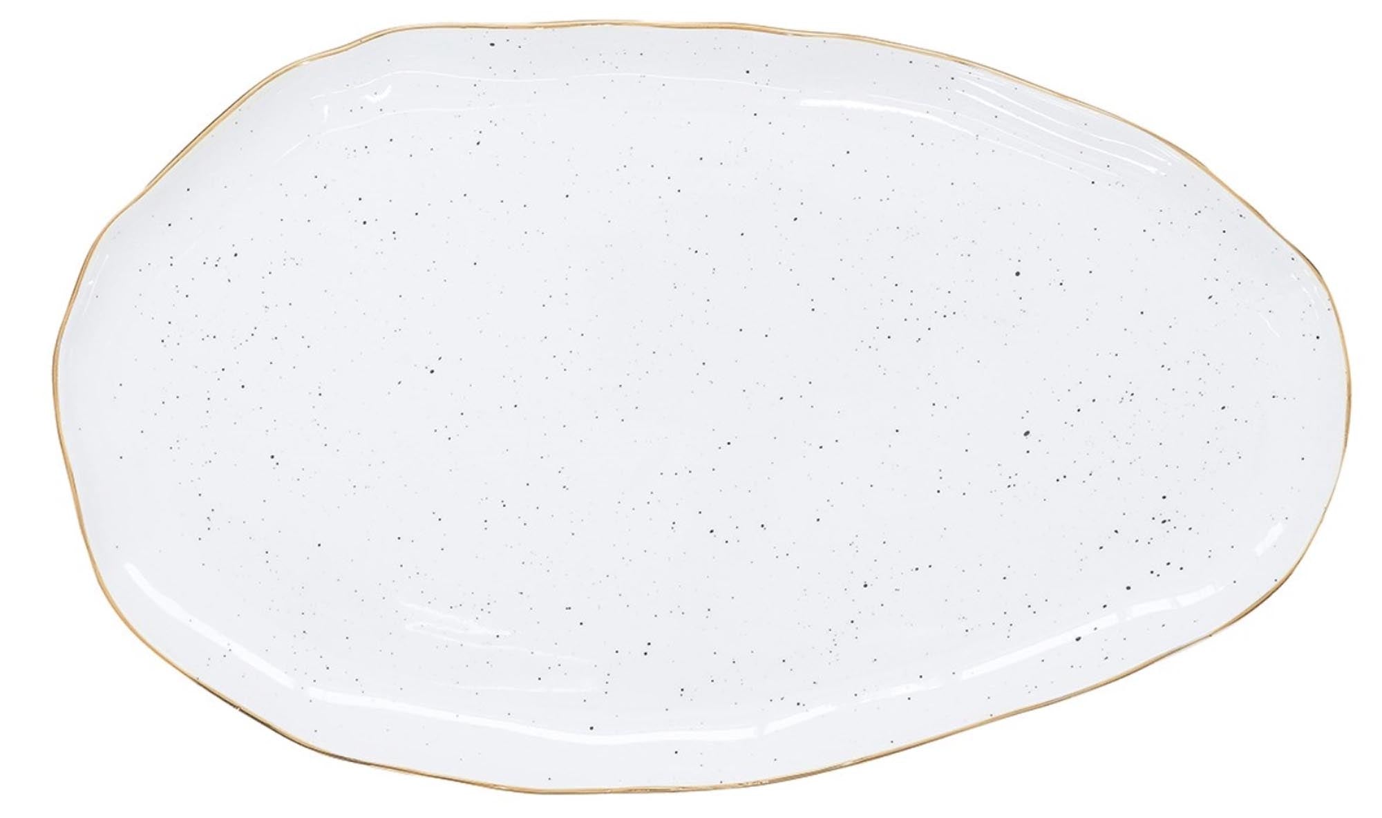 Ar<tc>tESA</tc>nal serving plate, <tc>wEIS</tc>, 36x21.5cm
