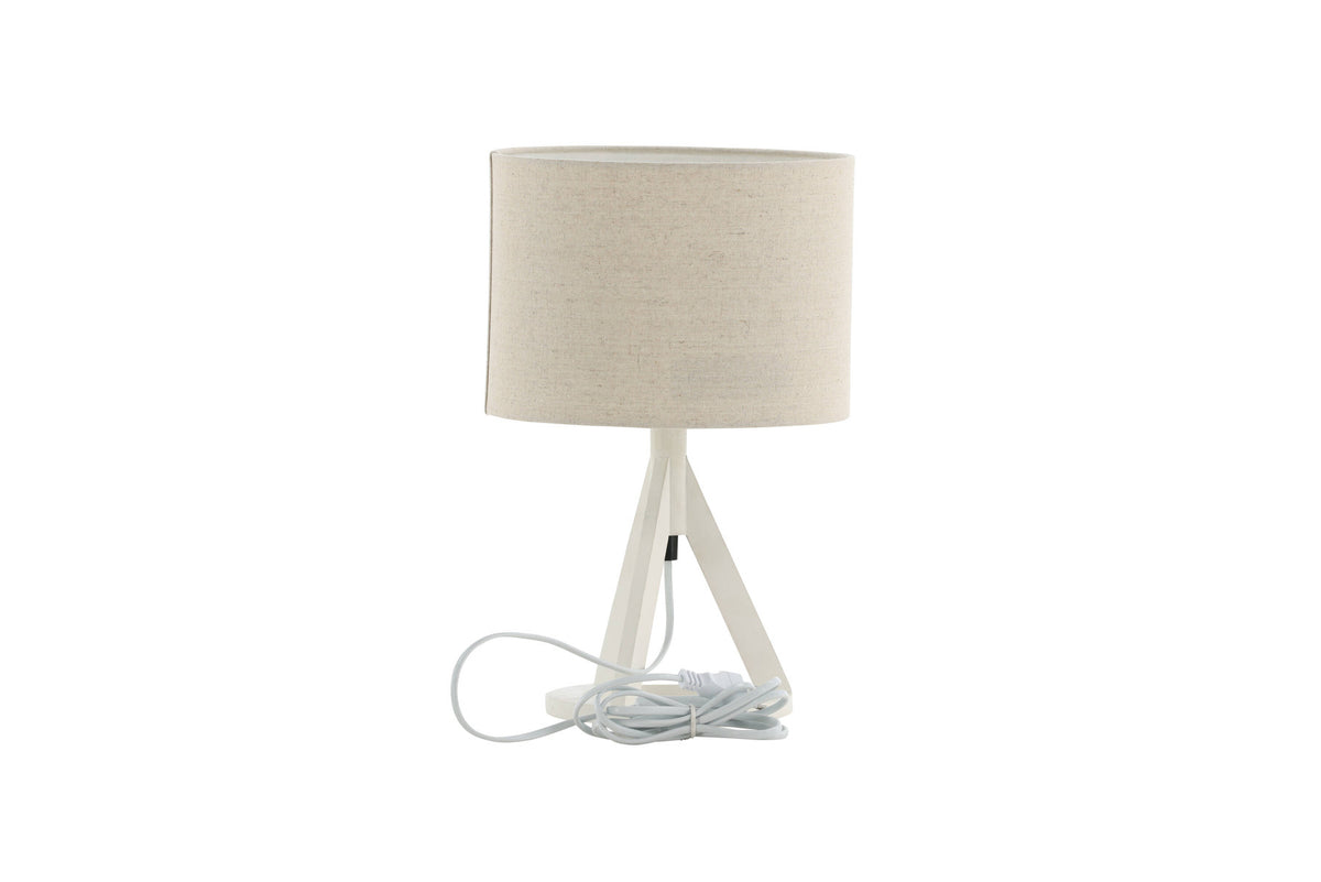 Kona Tischleuchte in Weiss präsentiert im Onlineshop von KAQTU Design AG. Tischleuchte ist von Venture Home