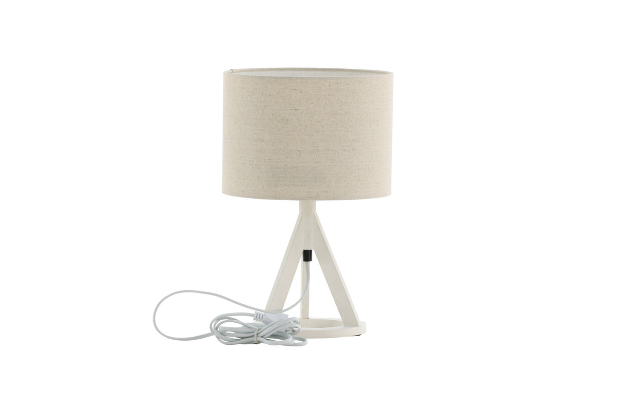 Kona Tischleuchte in Weiss präsentiert im Onlineshop von KAQTU Design AG. Tischleuchte ist von Venture Home