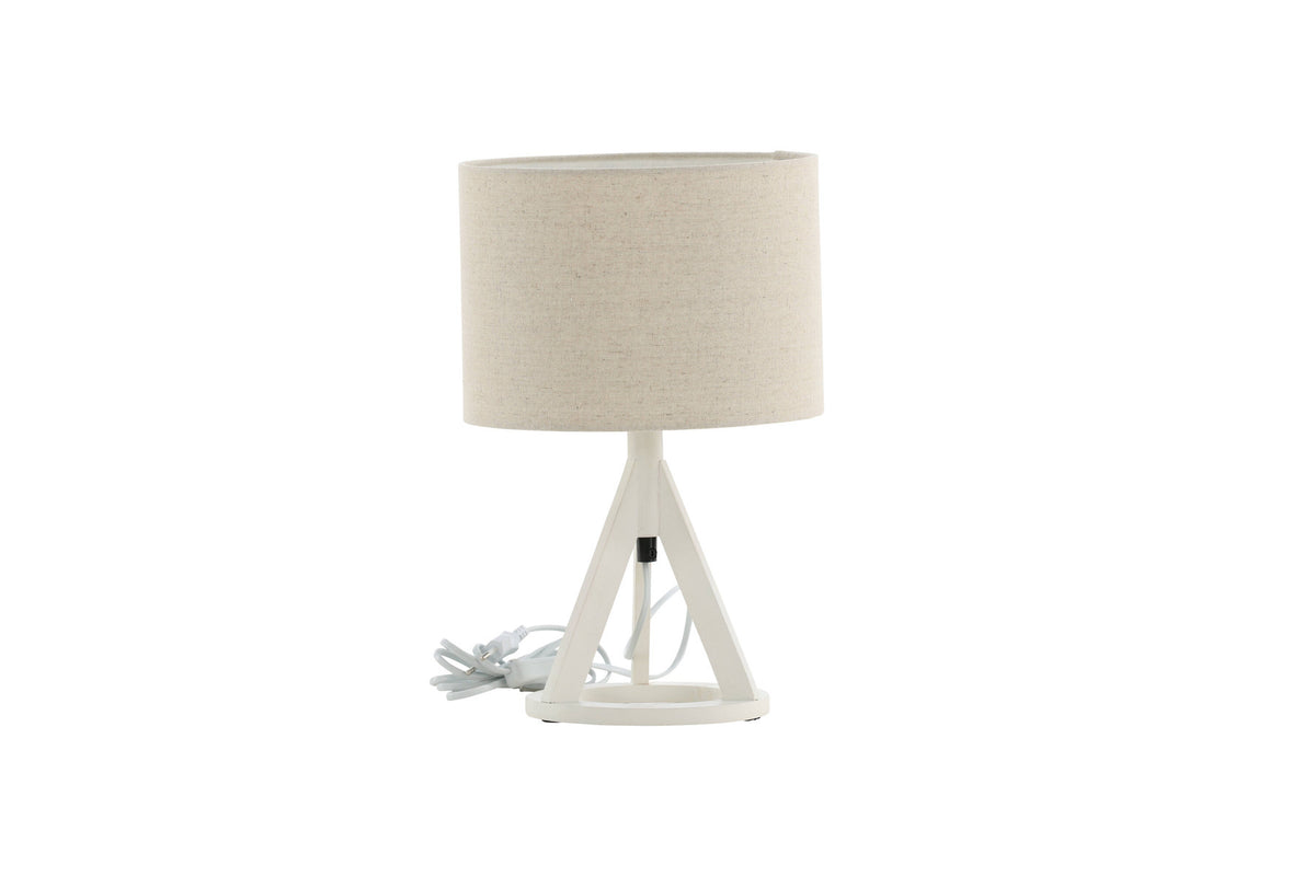 Kona Tischleuchte in Weiss präsentiert im Onlineshop von KAQTU Design AG. Tischleuchte ist von Venture Home