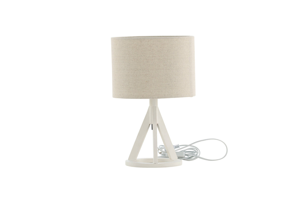 Kona Tischleuchte in Weiss präsentiert im Onlineshop von KAQTU Design AG. Tischleuchte ist von Venture Home