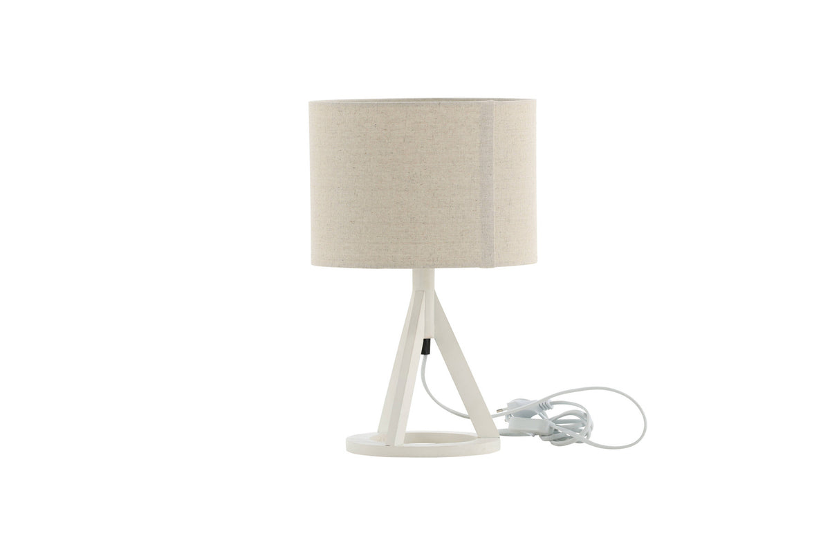 Kona Tischleuchte in Weiss präsentiert im Onlineshop von KAQTU Design AG. Tischleuchte ist von Venture Home