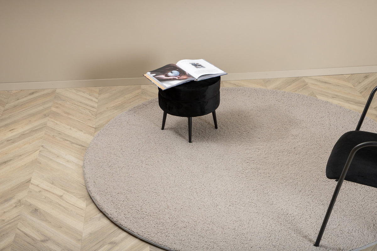 Teddy Teppich in Grau präsentiert im Onlineshop von KAQTU Design AG. Teppich ist von Venture Home