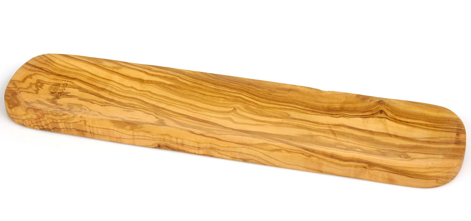 Scaffale a cucchiaio in legno di oliva 32x7.5x1.2 cm