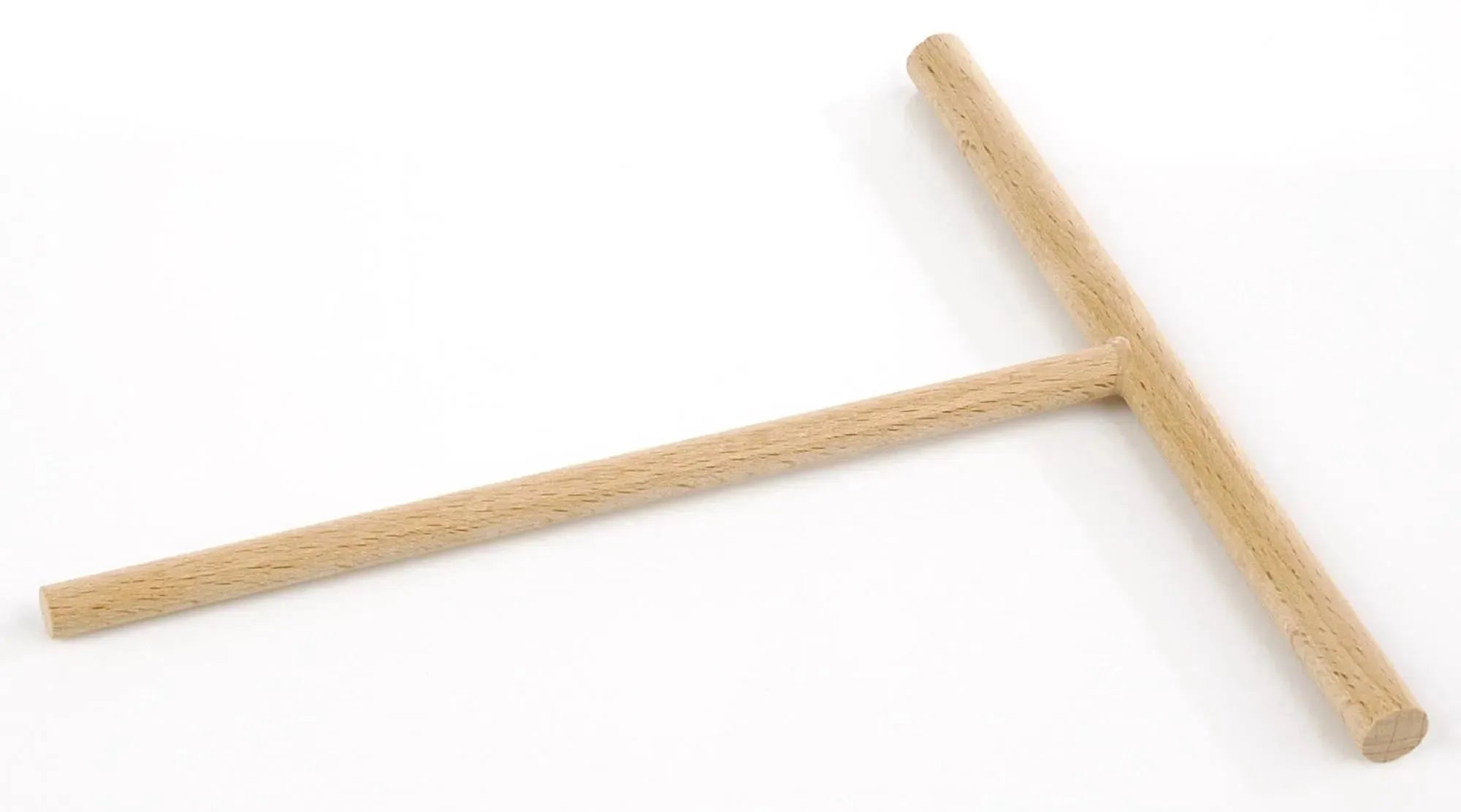 Hochwertiger 18 cm Crêpes-Holzverteiler von Bérard aus langlebigem Buchenholz, ergonomisch und stilvoll für perfekte Crêpes.