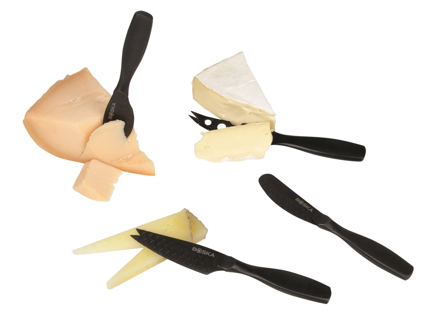 Käsem.-set mini monaco+ acciaio inossidabile nero nero