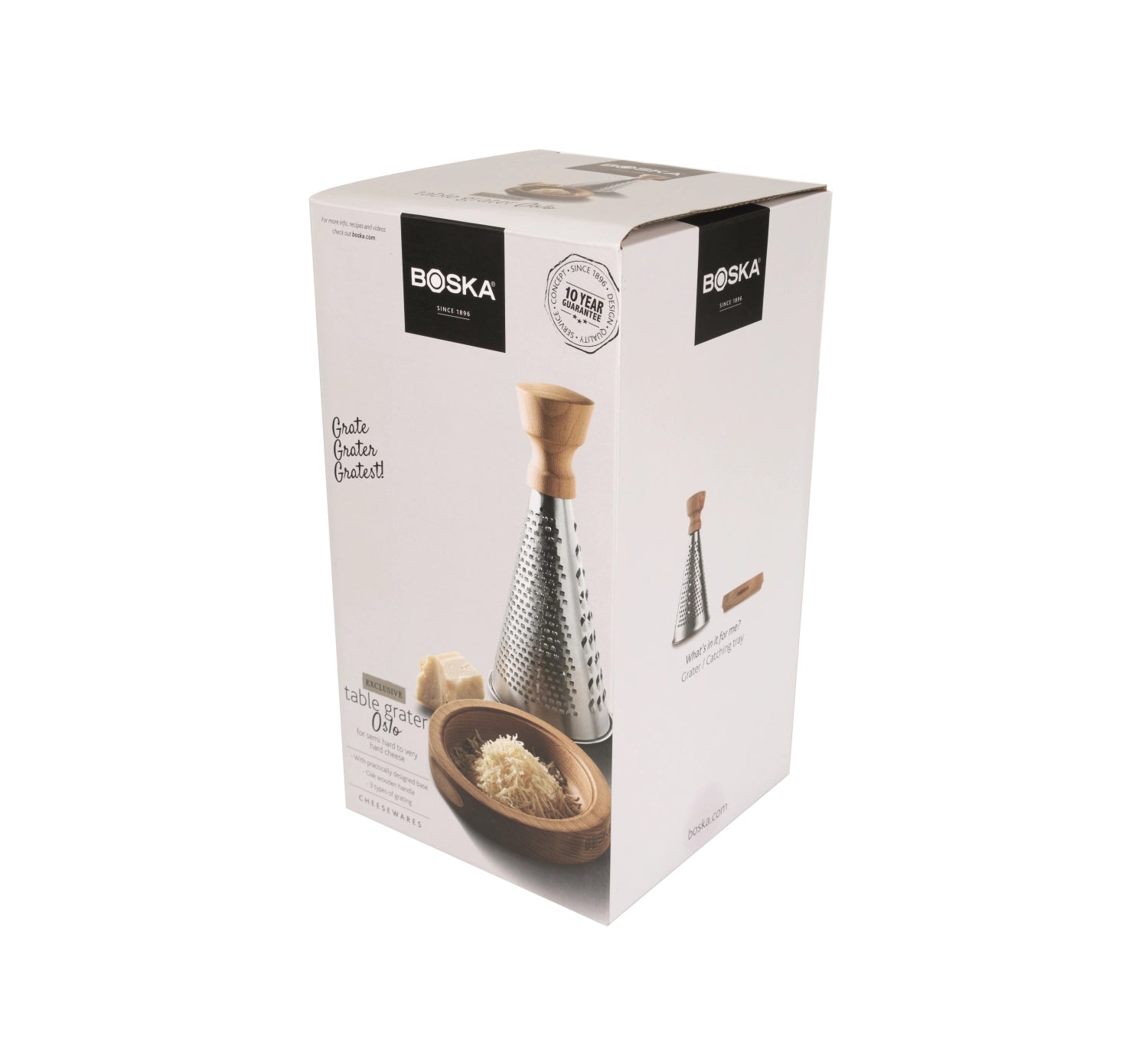 Tischreibe Oslo silber Edelst.  Europ. Eiche 150x150x270