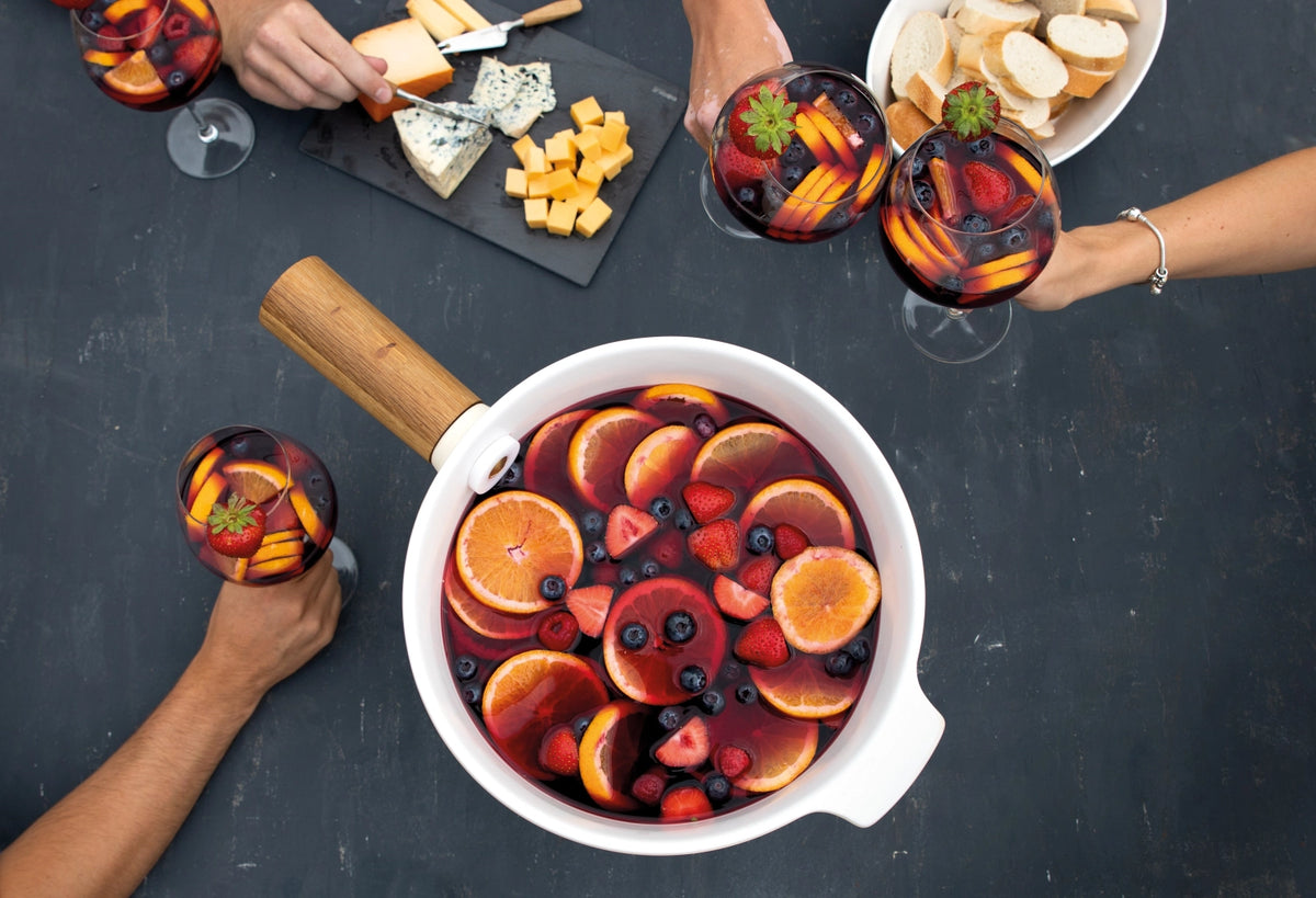 Party Fondue Mr. Big 6.5lt in Weiss präsentiert im Onlineshop von KAQTU Design AG. Fondue/Raclette ist von Boska