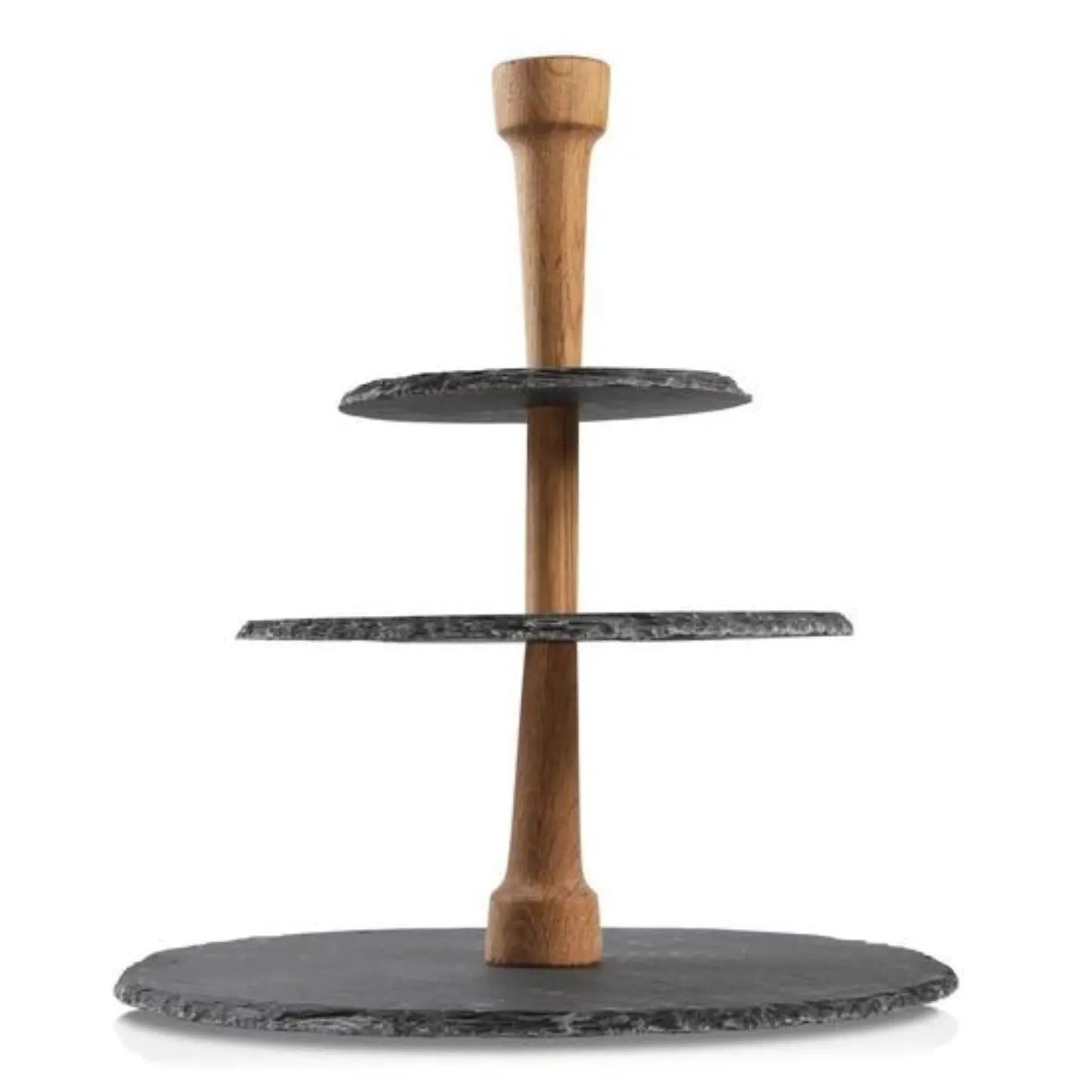 Boska Party Tower: Edles Design aus Edelstahl, Schiefer & Eiche.