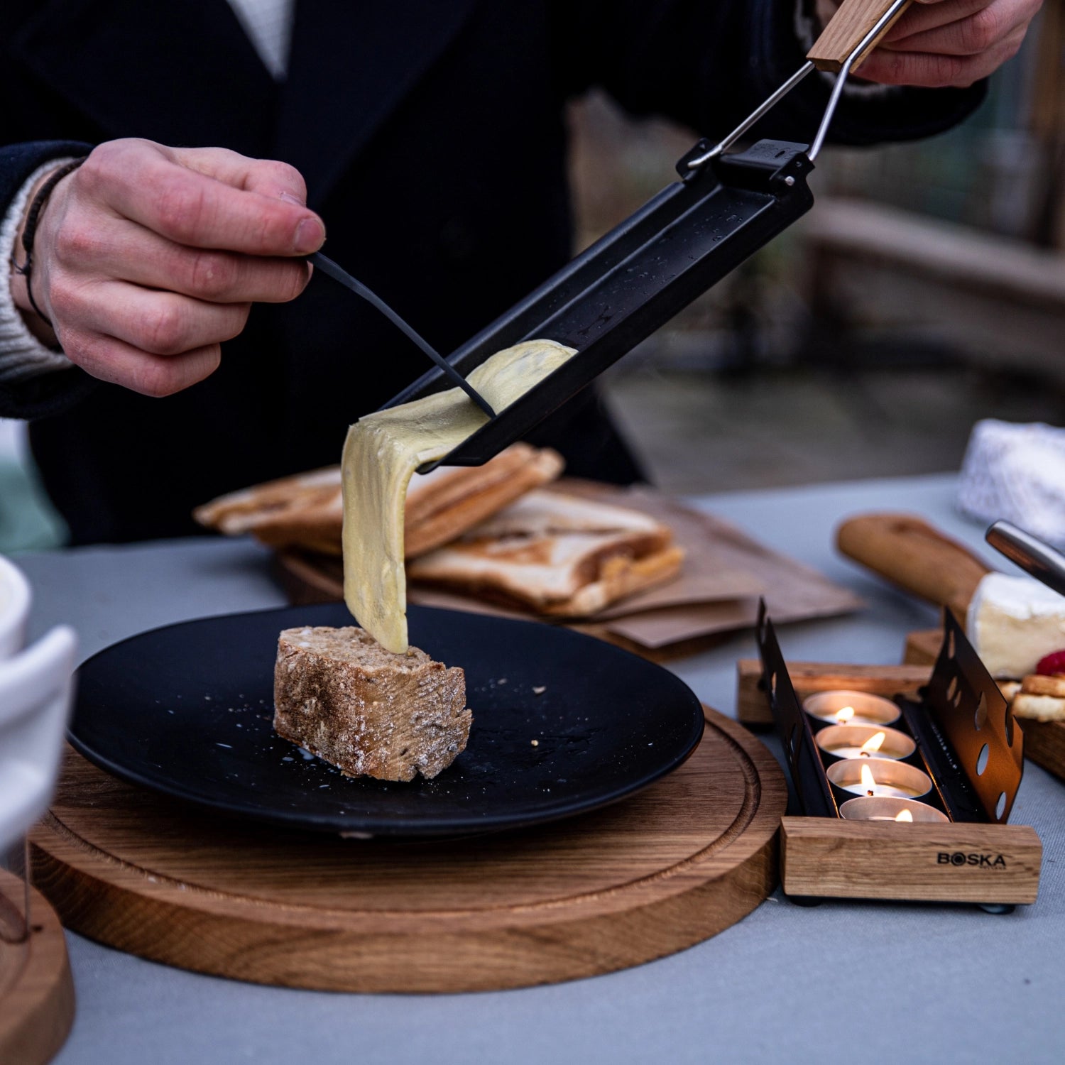 Partyclette® ToGo Oslo, Eiche, 19.5x9.5x5.0cm