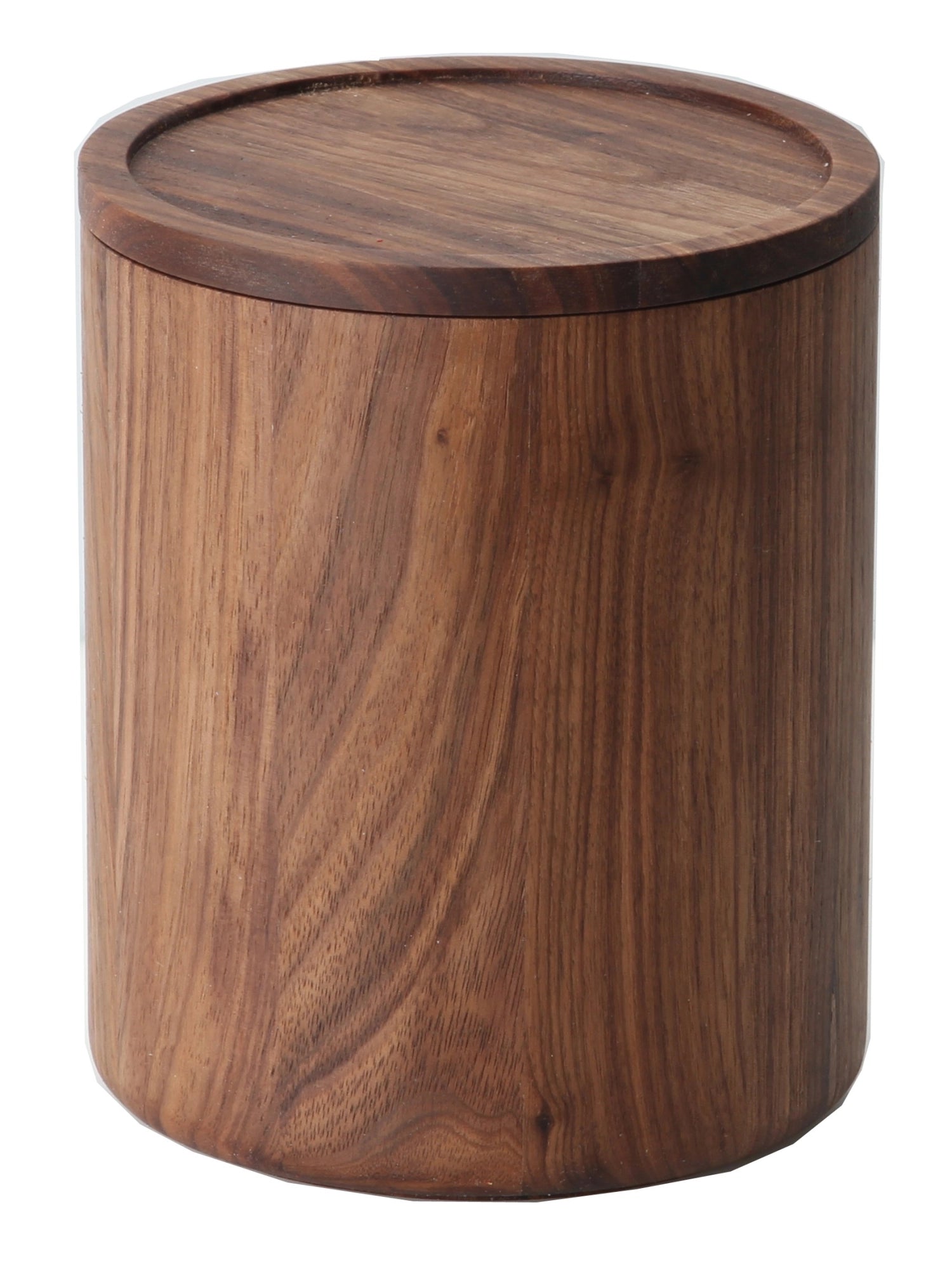 Walnuss Dose, 13x13xH16cm