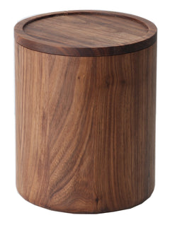 Walnut can, 13x13xh16cm