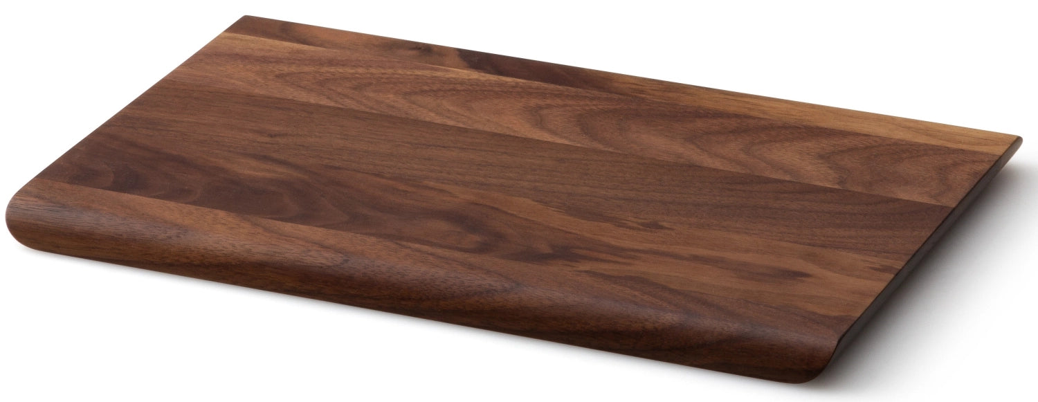 Elegantes Walnuss Schneidebrett von Continenta, 30x20x1.5cm, ideal zum Schneiden und Servieren. Stilvolles Design für jede Küche.