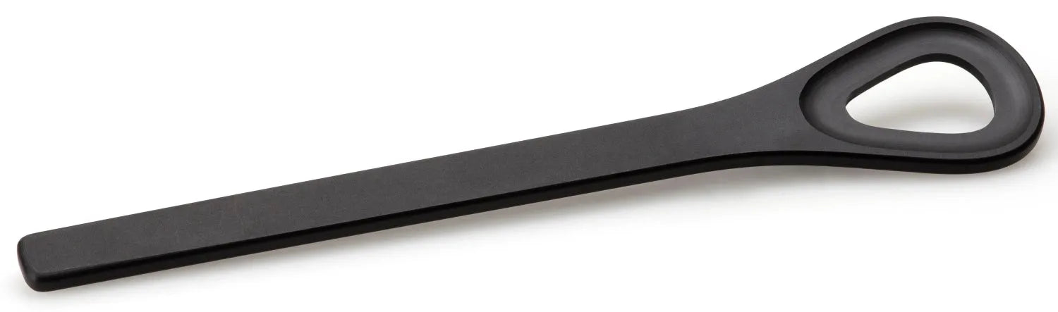 Duracore Kochlöffel mit Loch, Ø 31.5 cm in Schwarz präsentiert im Onlineshop von KAQTU Design AG. Küchenhelfer ist von Continenta