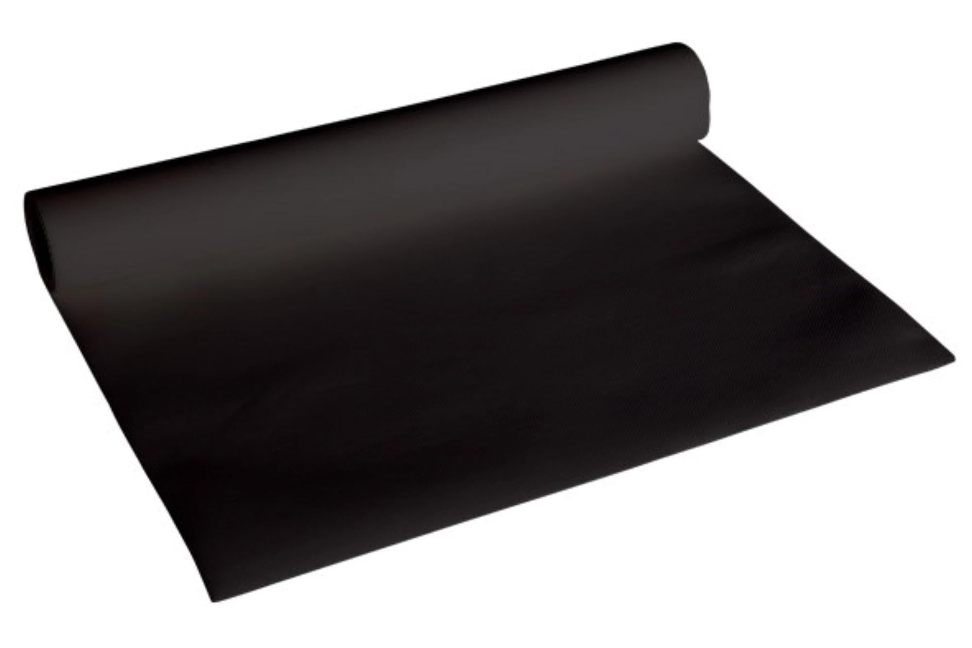 Table Runner Black, papier, 0,4 x 4,8 m