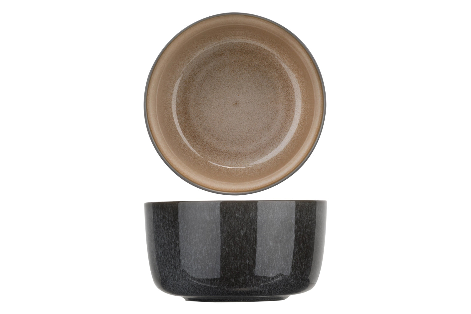 Lerida Desert Schüssel Ø13,5xH7,4cm - 70cl in Braun präsentiert im Onlineshop von KAQTU Design AG. Schüssel ist von Cosy & Trendy