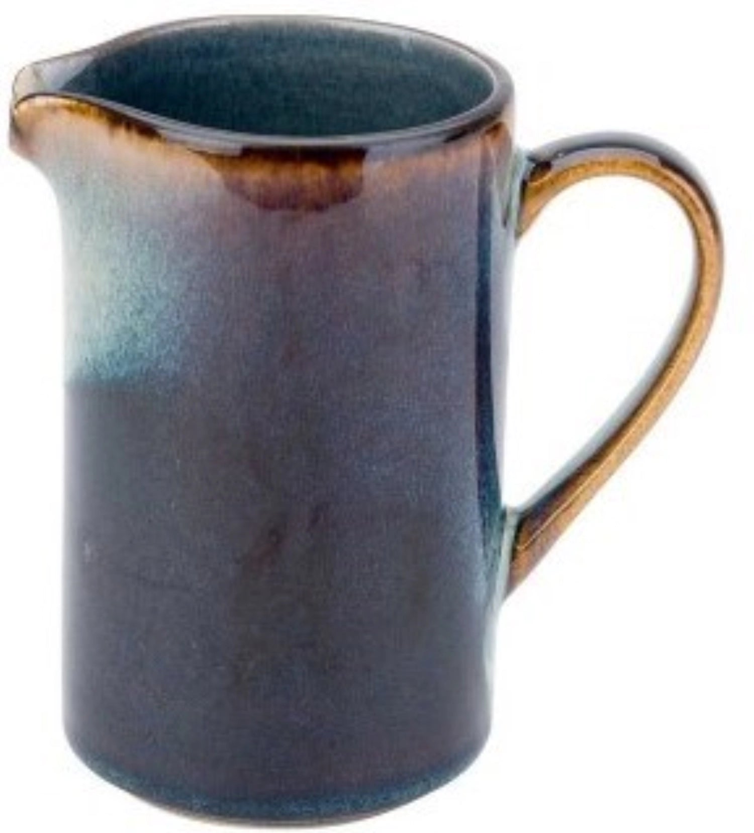 Quintana blue Milchkanne, Ø 7x12 cm - 30cl in Blau präsentiert im Onlineshop von KAQTU Design AG. Kanne ist von Cosy & Trendy