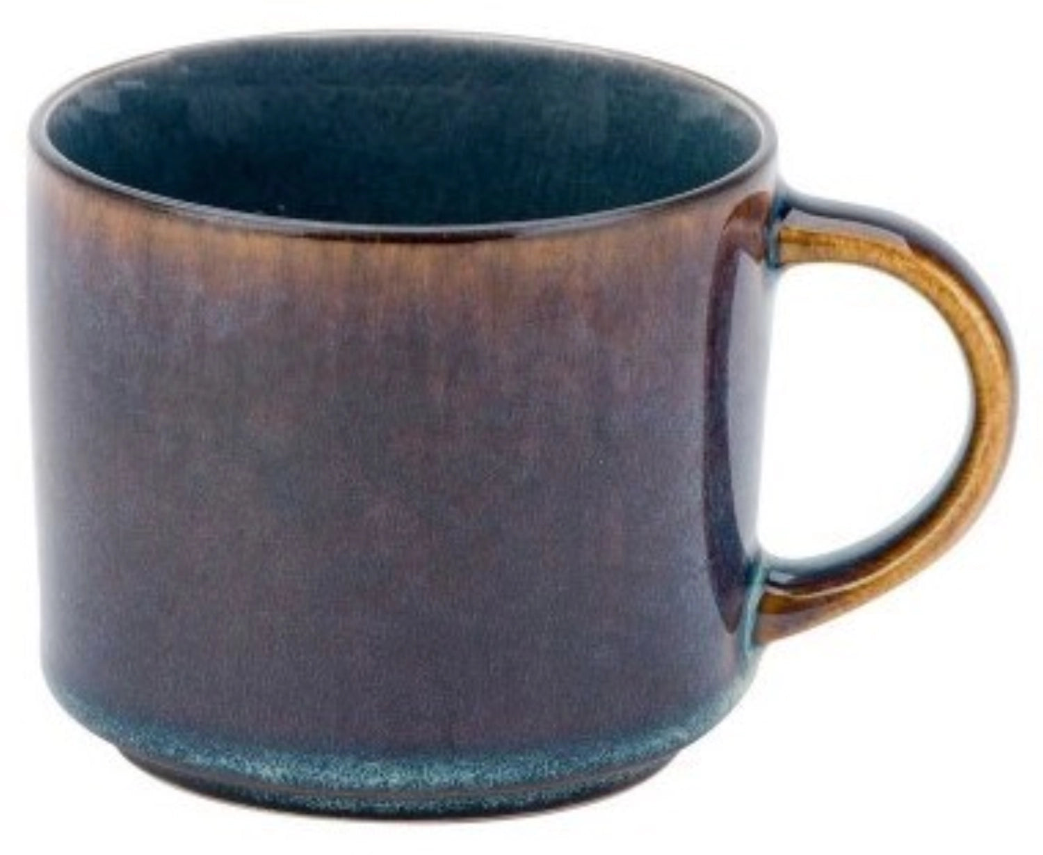 Quintana blue Kaffeetasse, Ø 8x6.7 cm - 22 cl in Blau präsentiert im Onlineshop von KAQTU Design AG. Kaffeetassen ist von Cosy & Trendy