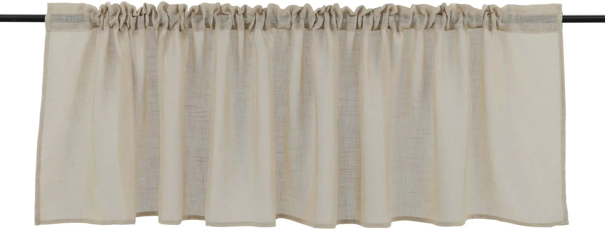 Eleganter Kaya Vorhang Pelmet 2er Pack von Venture Home: Transparenter Polyester für stilvolle Fensterrahmen, ideal für jeden Raum.