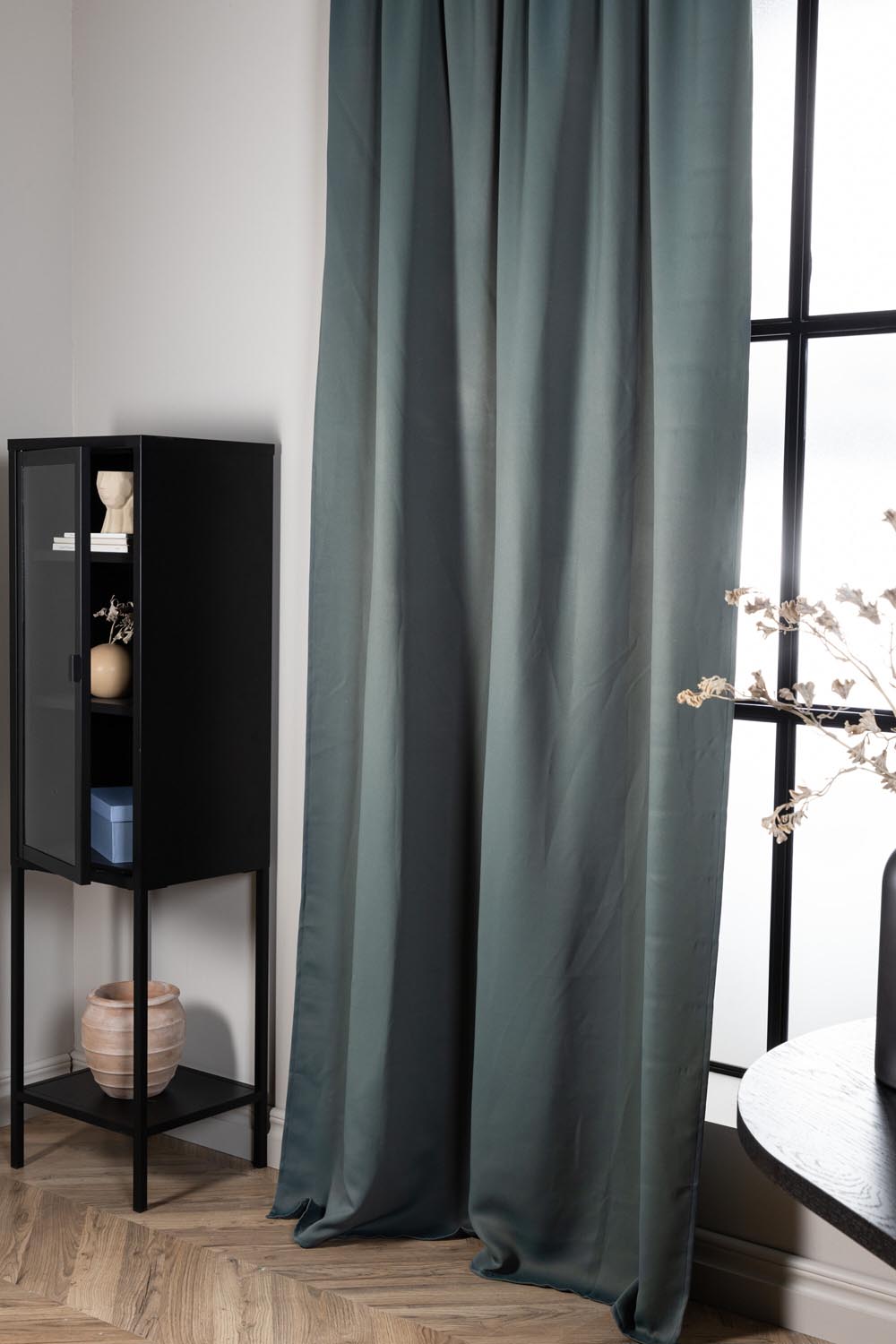 Evelyn Vorhang 2er Pack in Aqua präsentiert im Onlineshop von KAQTU Design AG. Vorhang ist von Venture Home