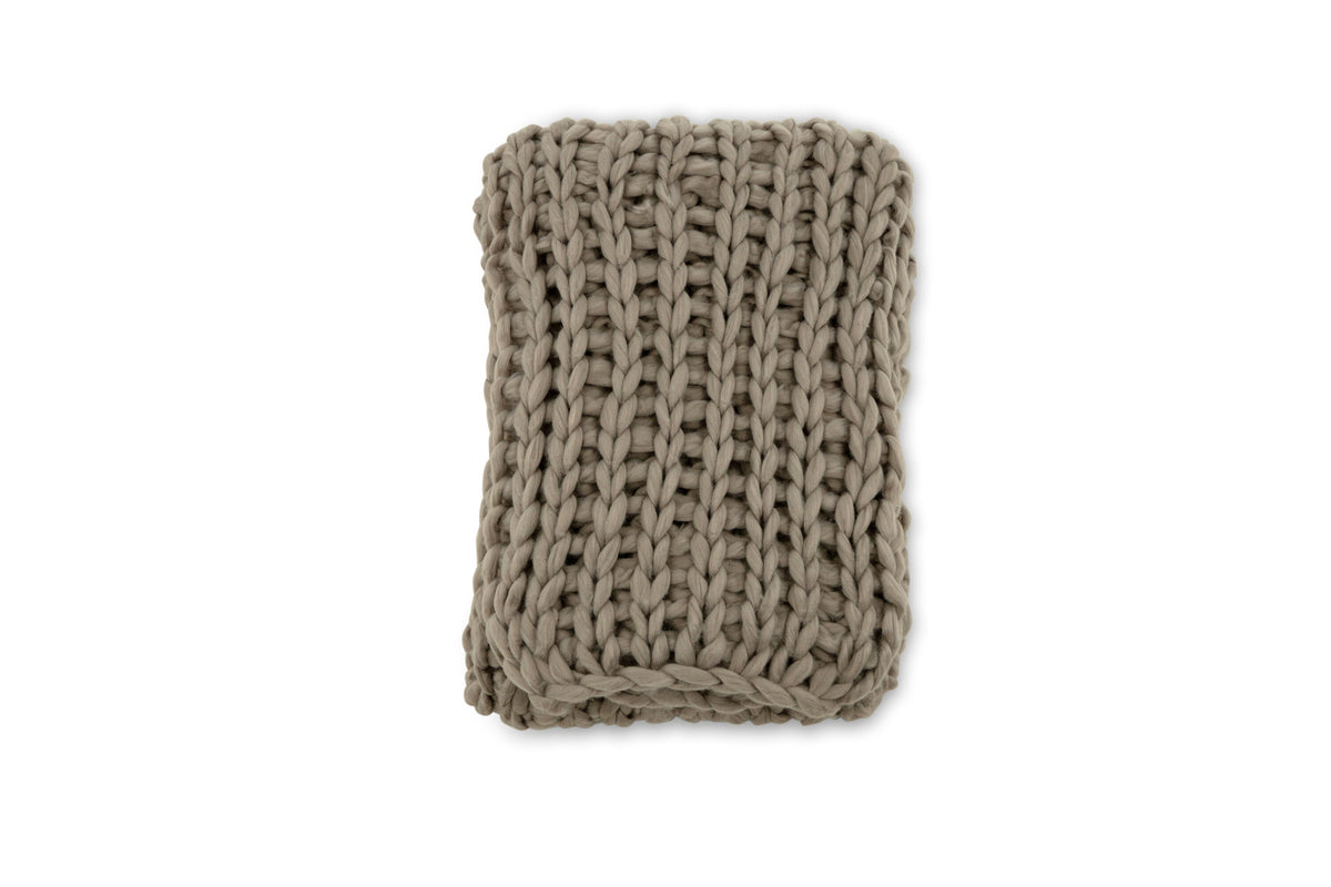 Kate Throw in Braun präsentiert im Onlineshop von KAQTU Design AG. Wolldecke ist von Venture Home