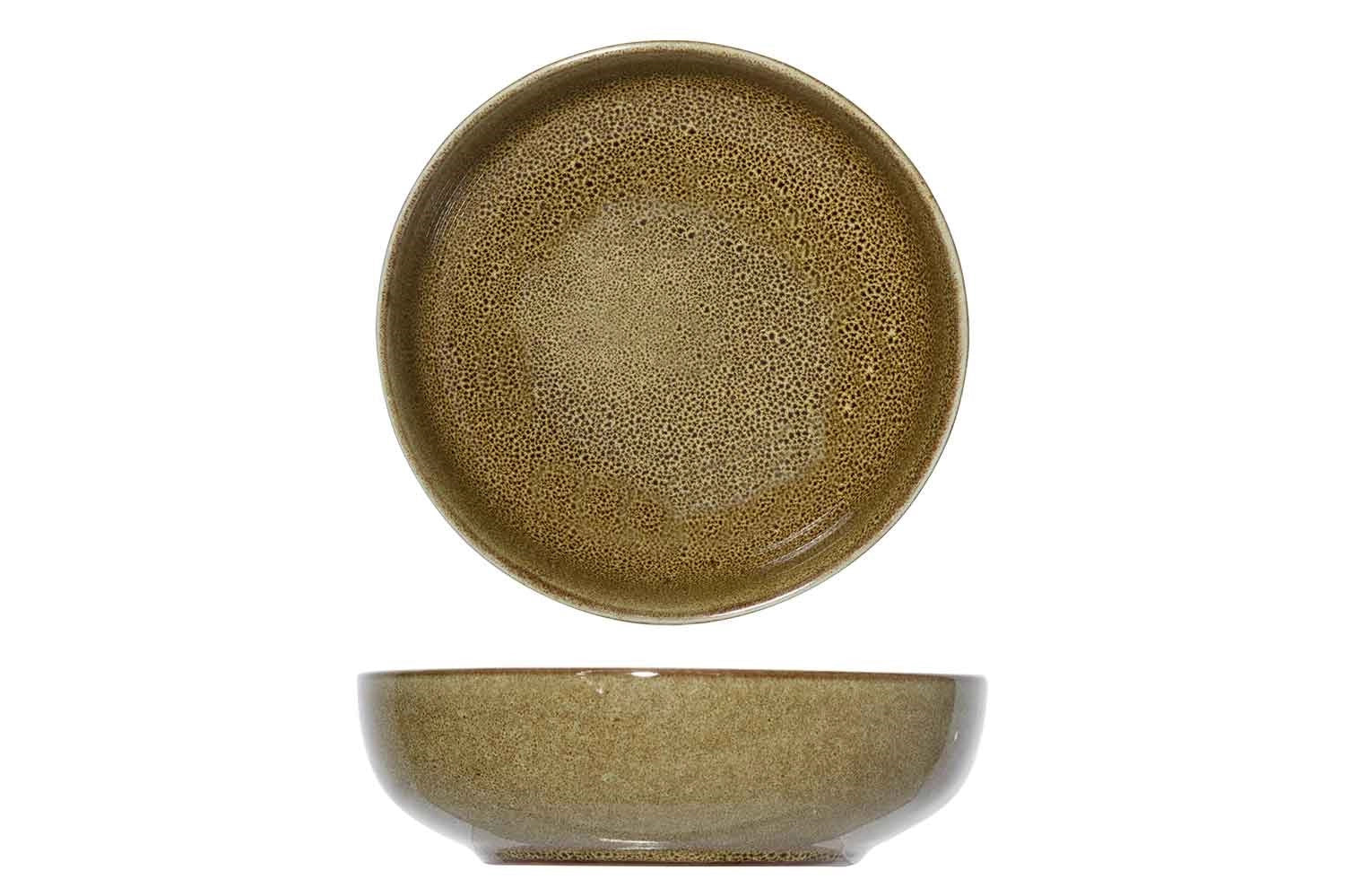 Sparkling Schüssel braun,  Ø 11.5 cm H: 3.8 cm