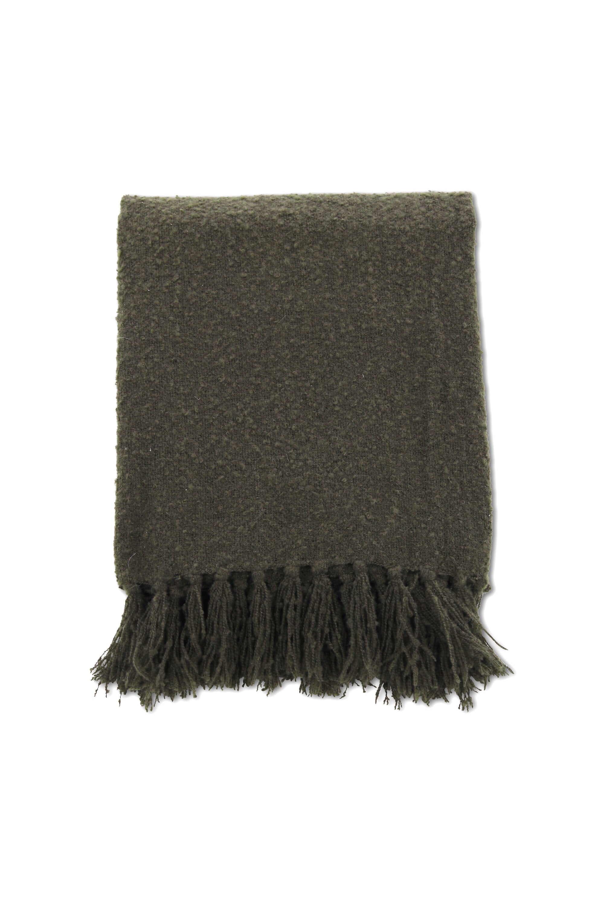Stanly Throw in Moosgrün präsentiert im Onlineshop von KAQTU Design AG. Wolldecke ist von Venture Home