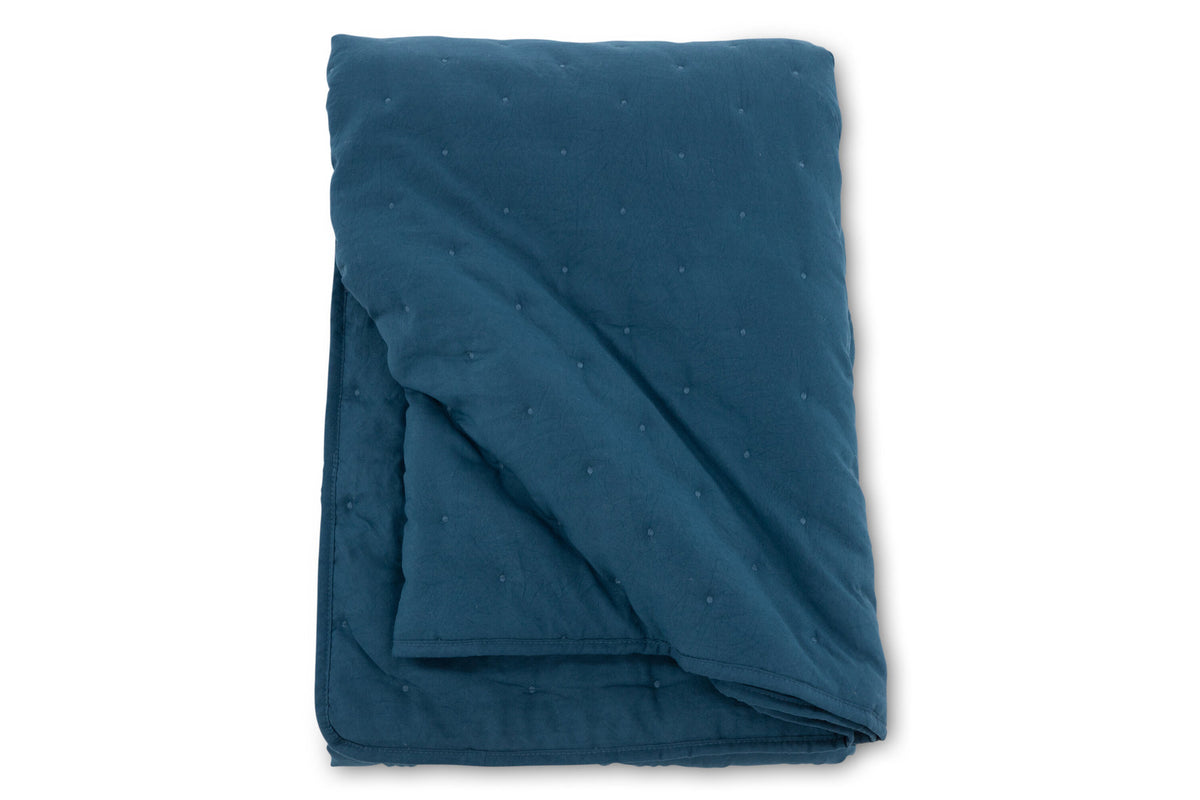 Sally Tagesdecke in Aqua präsentiert im Onlineshop von KAQTU Design AG. Bettüberwurf ist von Venture Home