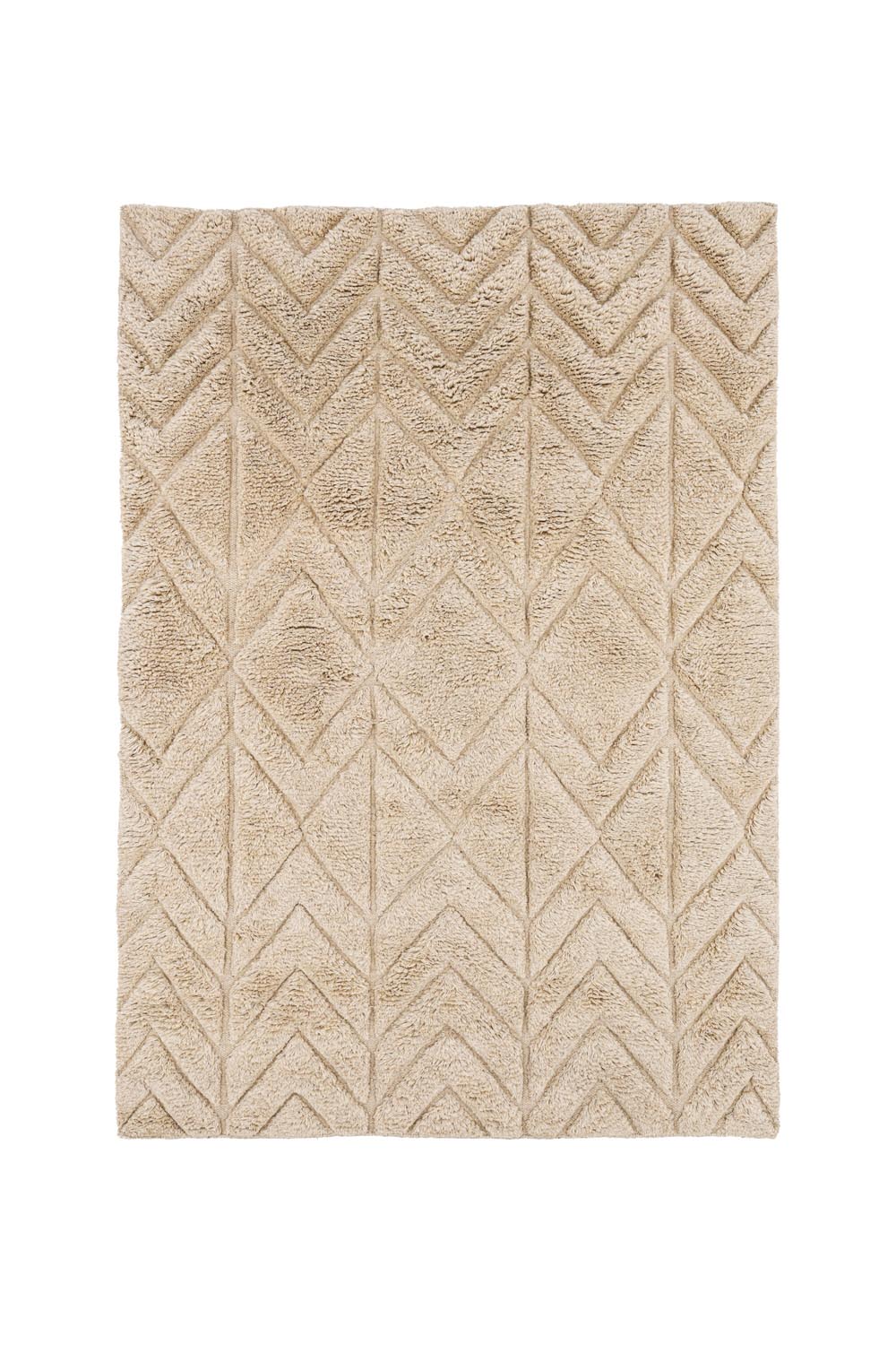 Zoe Teppich in Beige präsentiert im Onlineshop von KAQTU Design AG. Teppich ist von Vind