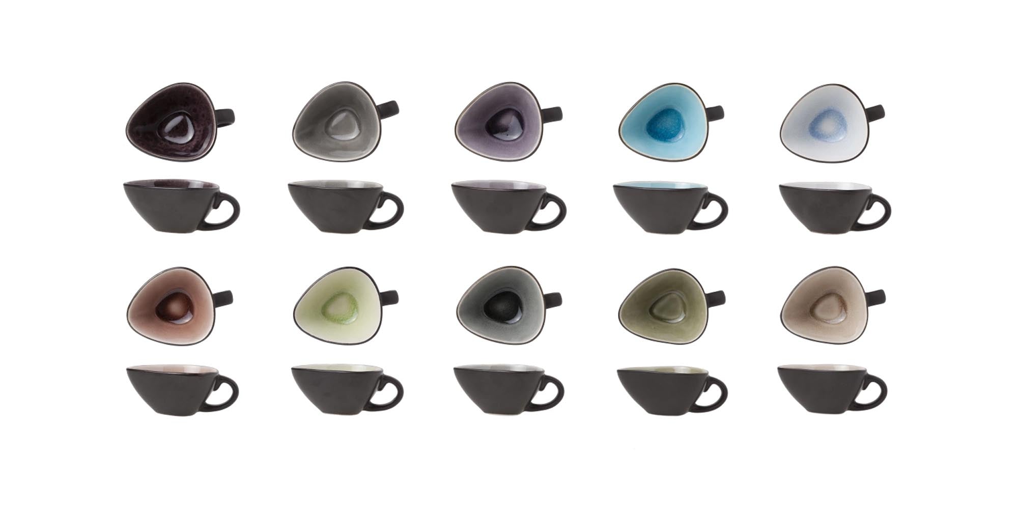 10 Set Streetfood Festival Cups Oval, Assort. 5.5cl