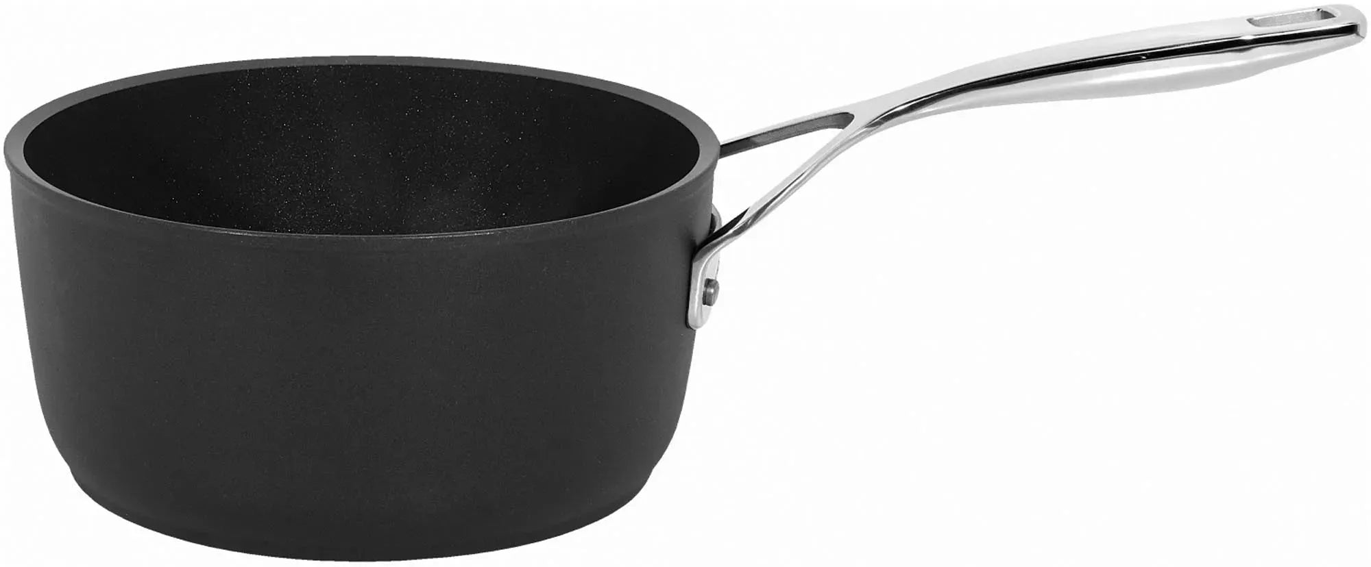 Die Alu Pro 5 Sauteuse von Demeyere: Hochwertige Aluminium-Pfanne mit 5-fach Antihaftbeschichtung, ideal für perfekte Bratergebnisse.