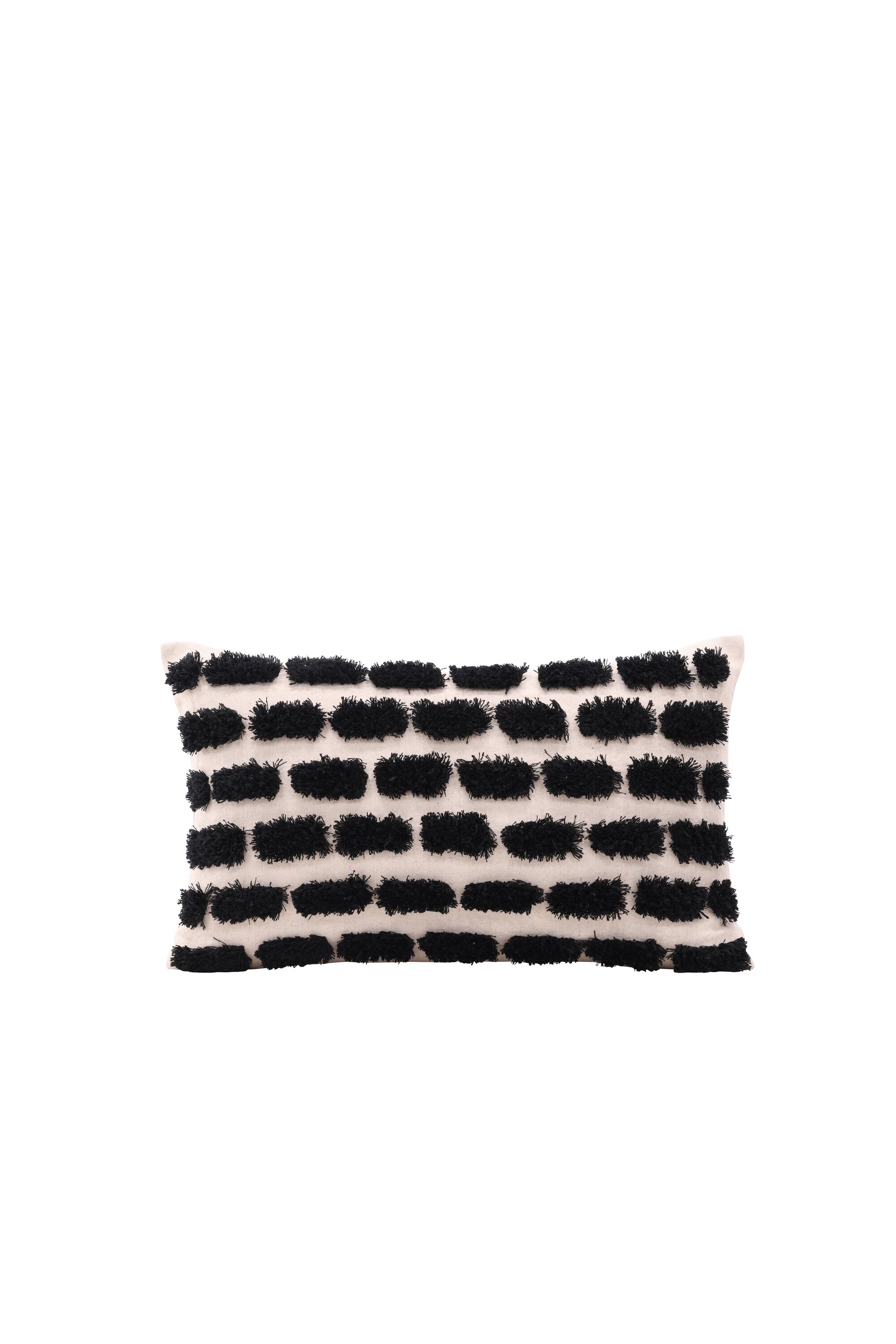 Lova Kissenbezug in Schwarz präsentiert im Onlineshop von KAQTU Design AG. Deko Kissenbezug ist von Venture Home
