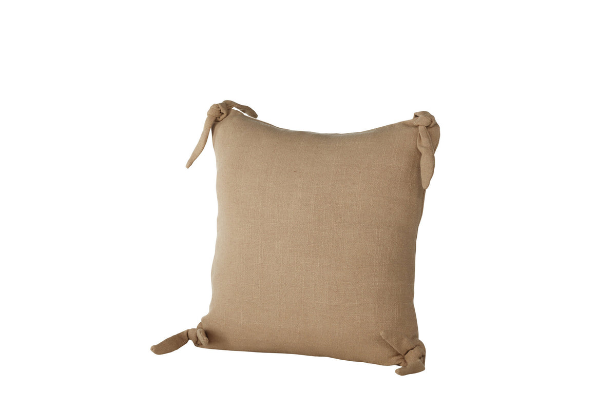 Nora Kissenbezug in Braun präsentiert im Onlineshop von KAQTU Design AG. Deko Kissenbezug ist von Venture Home