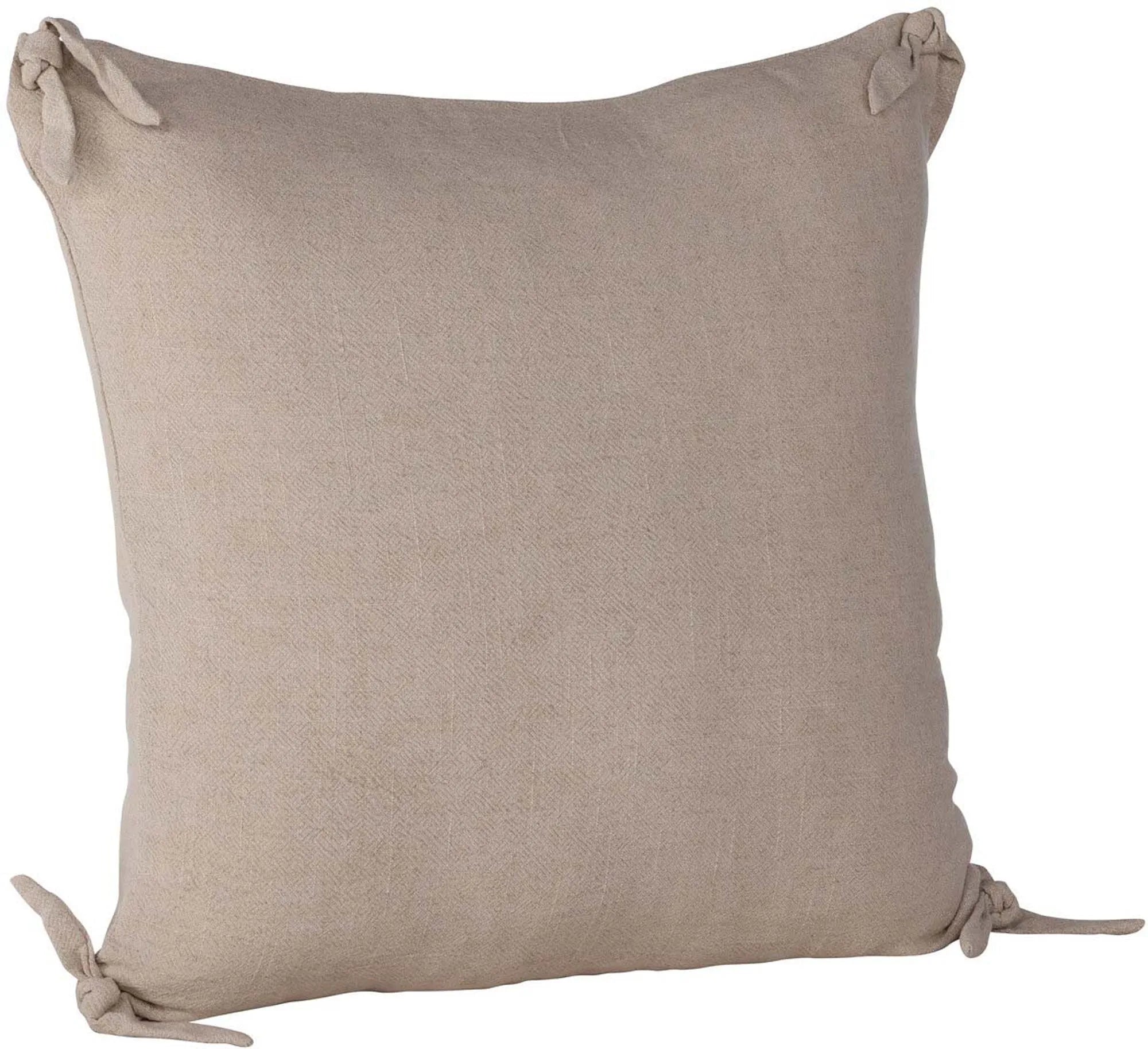 Nora Kissenbezug von Venture Home: Zeitloses Design in sanftem Beige.