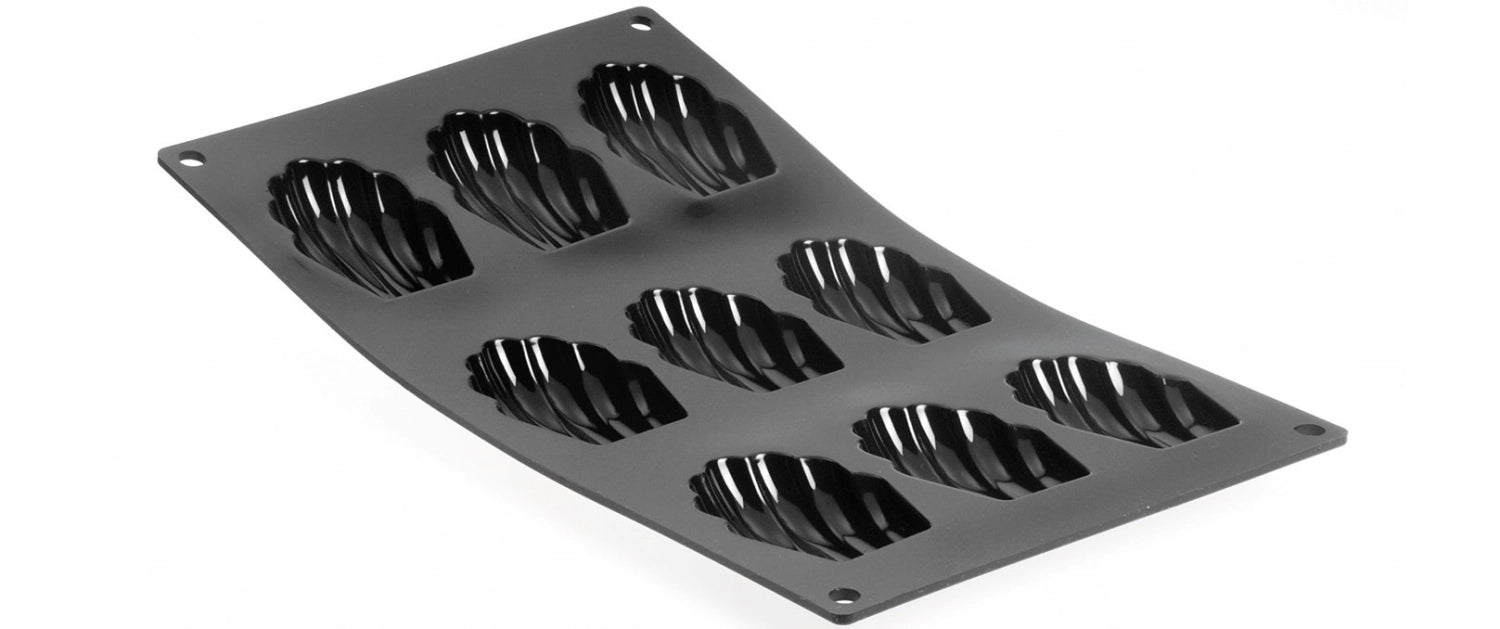MOUL FLEX FORMAZIONE DELLA FORMA DI 17,5x30 cm per 9 Madeleines