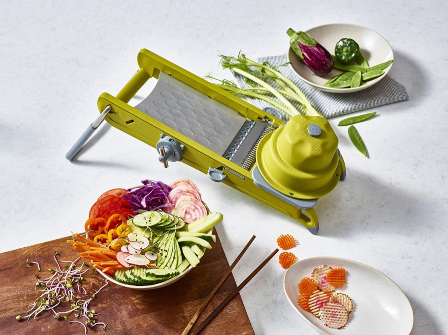 Swing de mandoline plus vert