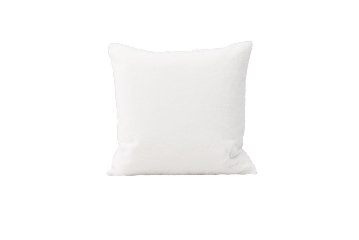 Beiger Tyra Kissenbezug aus 100 % Baumwolle, quadratische Form, 60 x 60 cm, mit verstecktem Reissverschluss an der Unterseite, Venture Home.